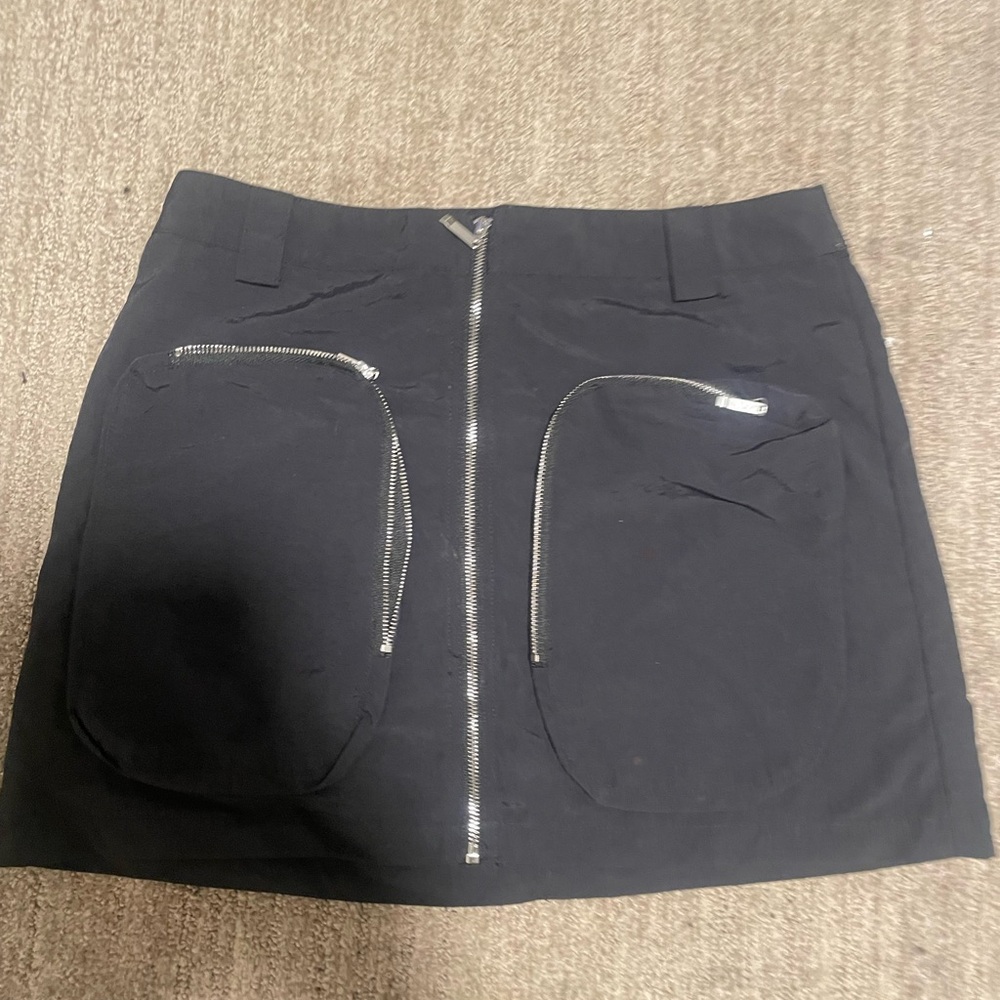 Forever 21 Black High Low Skirt